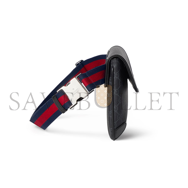 G*u*i gg black small belt bag 792091 (24*16.5*6cm)